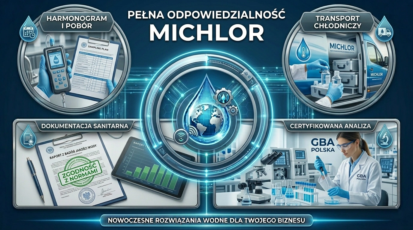 Kompleksowy monitoring wody dla firm — od poboru próbek do dokumentacji SANEPID