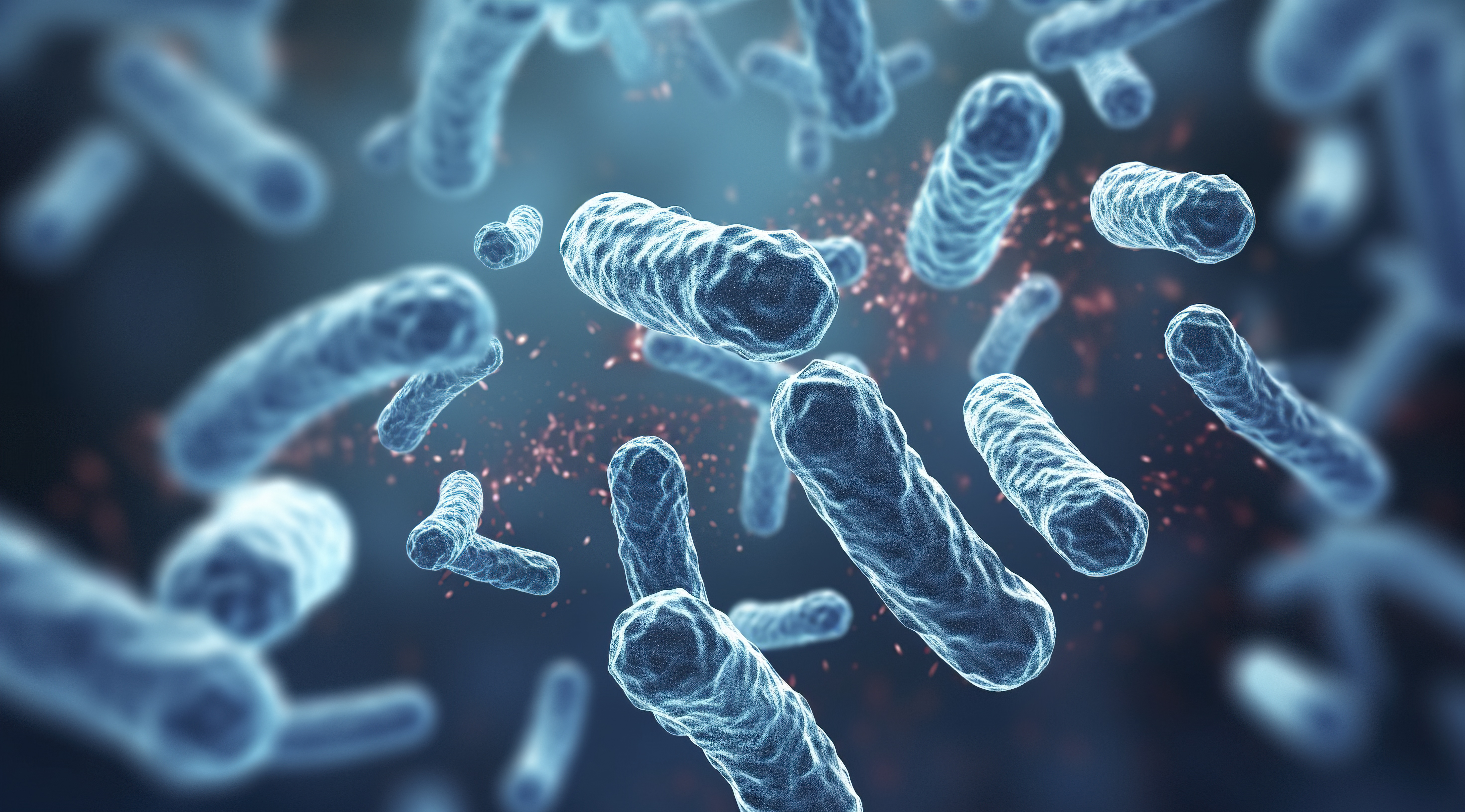Bakteria Legionella pneumophila pod mikroskopem — zagrożenie mikrobiologiczne w instalacjach wody