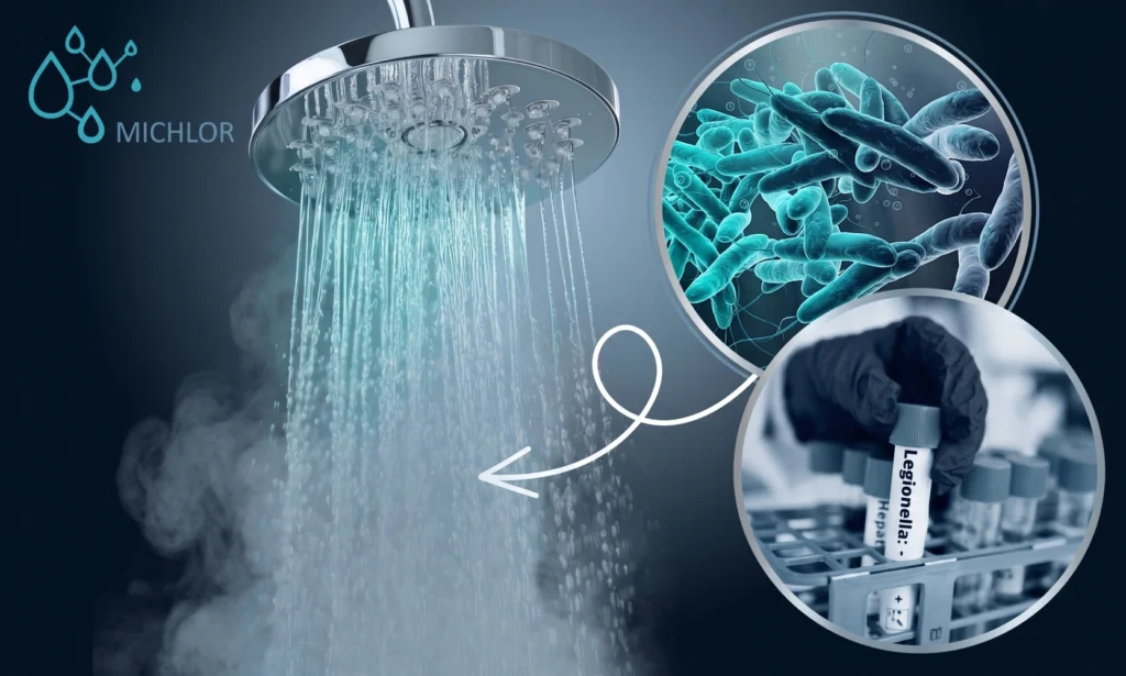 Legionella w instalacji ciepłej wody: obowiązki właściciela budynku w 2026 (hotele, DPS, wspólnoty).