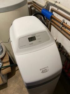 EcoWater softener after installation and commissioning by the MICHLOR service team