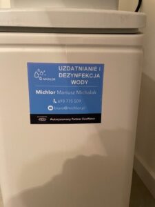 EcoWater water softener installed by MICHLOR