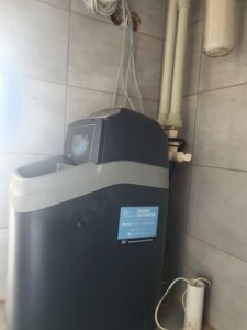 EcoWater softener and mechanical filter after installation by MICHLOR