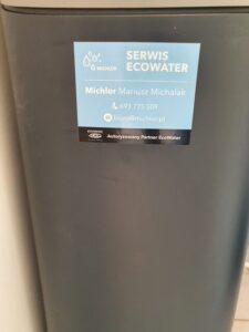 EcoWater water filter installation, a MICHLOR project