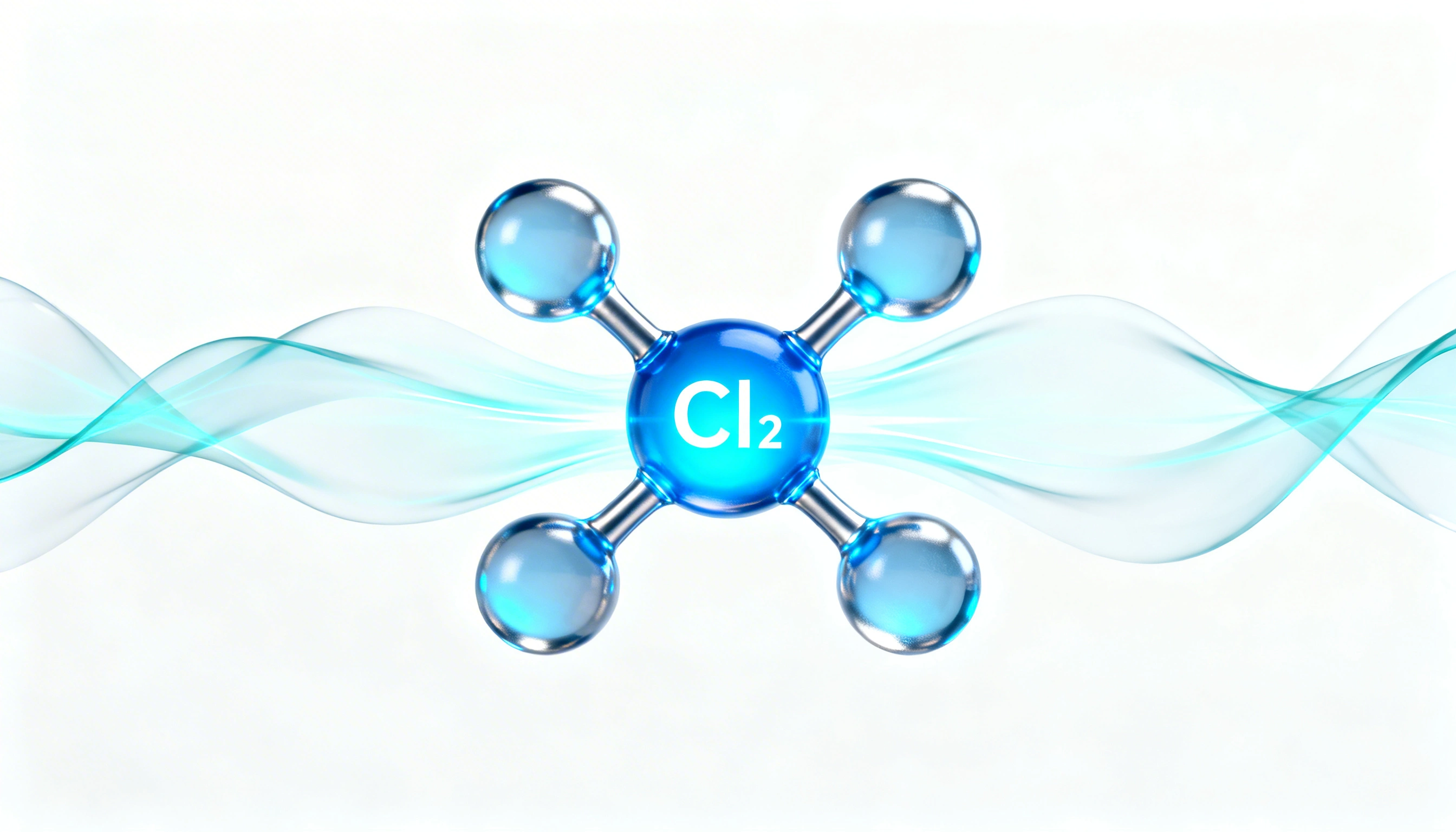 Chlorowanie instalacji wodnej — kwas podchlorawy HOCl niszczy mikroorganizmy i biofilm w rurociągach